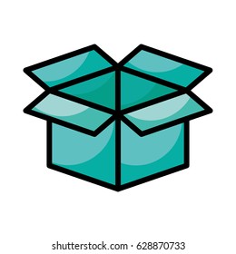 carton box packing icon