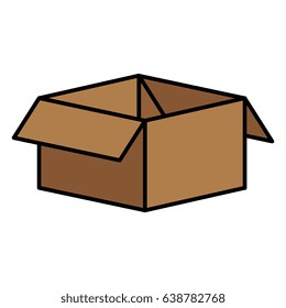 carton box packing icon