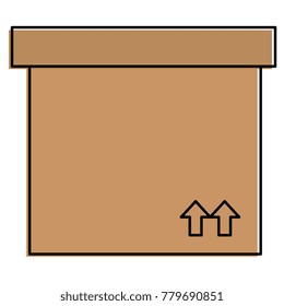 carton box packing icon