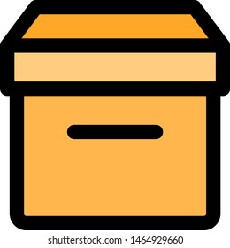 Carton box for packing and storage with easy handling