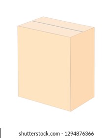 carton box vector