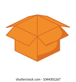 carton box  vector illustration