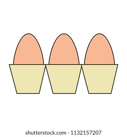 carton eggs container icon