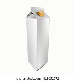 Carton of juice. Carton of milk.