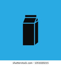 carton of milk icon vector