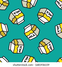 estuche de cartón sin soldadura, ilustración vectorial