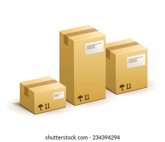 Carton package box set
