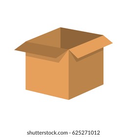 carton packing box icon