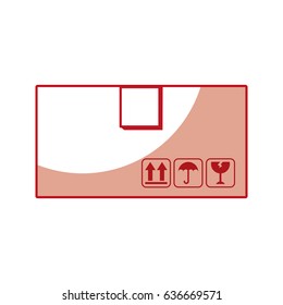 carton packing box icon