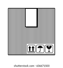 carton packing box icon