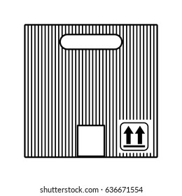 carton packing box icon