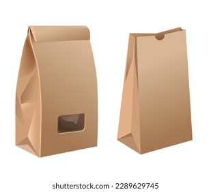 Carton paper package, ecologically friendly bag