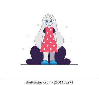Carton vector , doll vector and doll icon free eps download