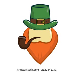 
carton vector illustration of st. patrick day