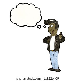 cartoon 1950 cool guy