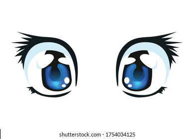 Caricatura 3d Eye In Vector Conjunto vectorial de moda original de alta calidad de ojos de dibujos animados.