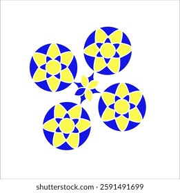 Cartoon abstract background, floor tiles and ceramic pattern stock illustration
