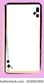 Cartoon Abstract Background Frame Border