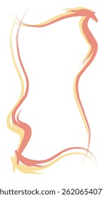 Cartoon Abstract Background Frame Border