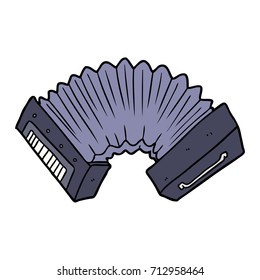 cartoon accordion