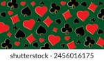 Cartoon ace, king, queen, jack. Cards game spades. Queen, King, Heart, Ace. Poker player card. Spade jack pattern. Vector bridge icon. Gambling play suit black blackjack. Casino club gaming. 