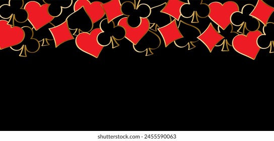 Cartoon ace, king, queen, jack. Cards game spades. Queen, King, Heart, Ace. Poker player card. Spade jack pattern. Vector bridge icon. Gambling play suit black blackjack. Casino club gaming. 