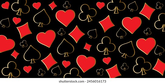 Cartoon ace, king, queen, jack. Cards game spades. Queen, King, Heart, Ace. Poker player card. Spade jack pattern. Vector bridge icon. Gambling play suit black blackjack. Casino club gaming. 