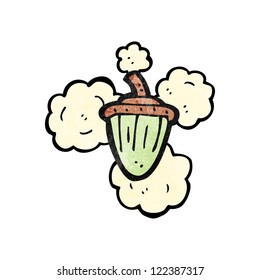 cartoon acorn