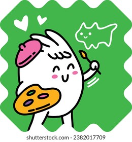 Cartoon Activity Vectordesign für Aufkleber, Poster, Zeichen und Symbole