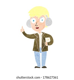 cartoon air force woman