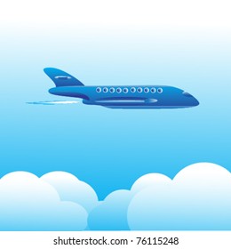 cartoon airplane