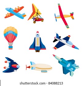 Similar Images, Stock Photos & Vectors of cartoon airplane icon