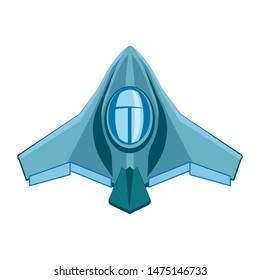 Cartoon airplanes in vector format very easy to edit individual objects top view
