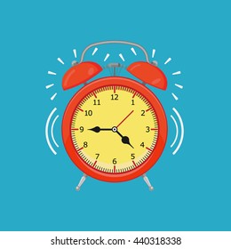 cartoon alarm clock