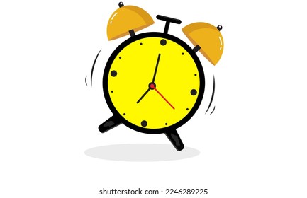 cartoon alarm clock alarm clock illustration