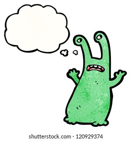 cartoon alien