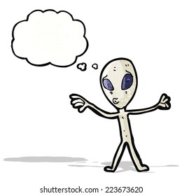 cartoon alien