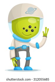 Cartoon Alien