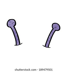 antenas alienígenas de dibujos animados