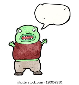 cartoon alien boy