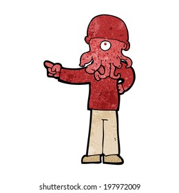 animador foráneo monstruo hombre