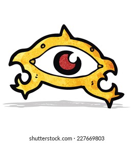 cartoon all seeing eye