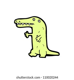 lagarto de dibujos animados