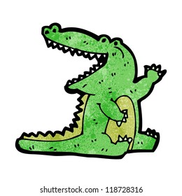 Cartoon-Alligator