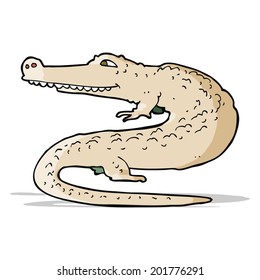 cartoon alligator