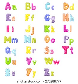 cartoon alphabet