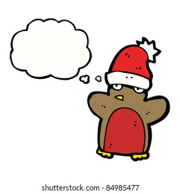 cartoon alternative xmas penguin