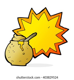 cartoon amazing honey pot