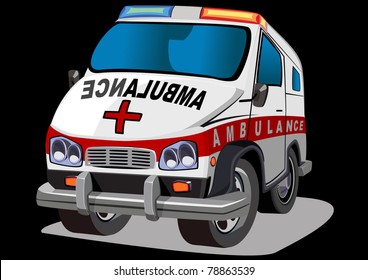 Cartoon Ambulance