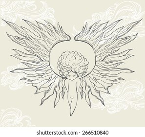 Cartoon Angel